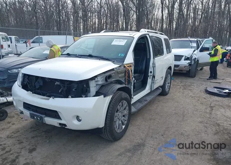 2015 Nissan Armada Platinum from USA, damaged, VIN 5N1AA0NEXFN610873